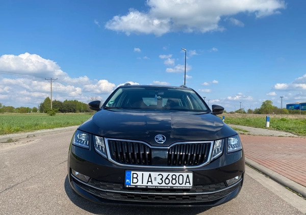 Skoda Octavia cena 49999 przebieg: 187000, rok produkcji 2017 z Łapy małe 277